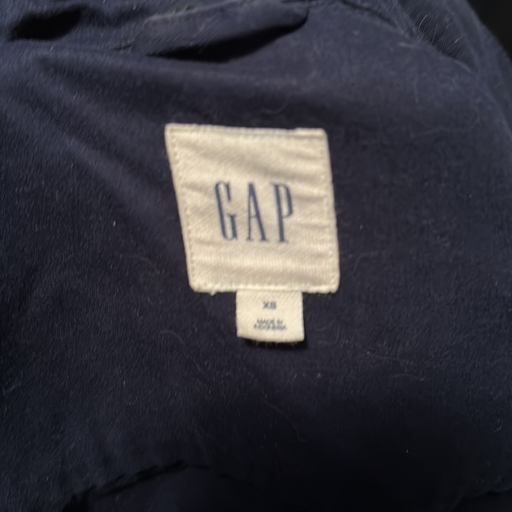 Gap navy blue military style utility jacket XS - Picture 11 of 11